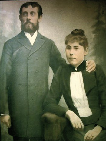 Karl & Ida kring 1890/1891